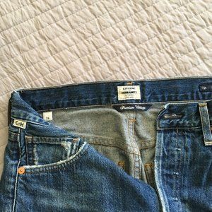 Citizens of Humanity Liya high rise classic fit crop, sz 26